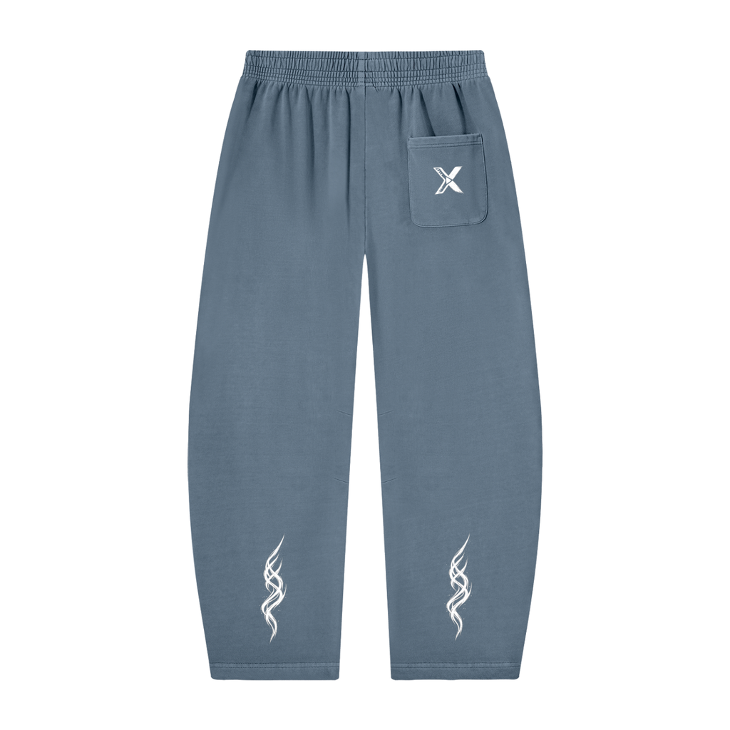 XOUND PROD. MOVERS - Unisex Vintage Washed Barrel Leg Sweatpants