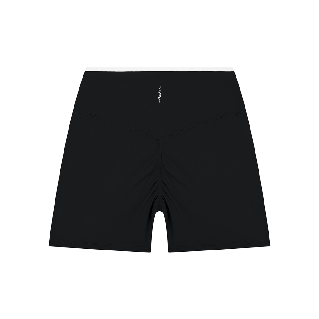 XOUND XHE YOGA SHORTS - Women’s High Rise Color Block Yoga Shorts
